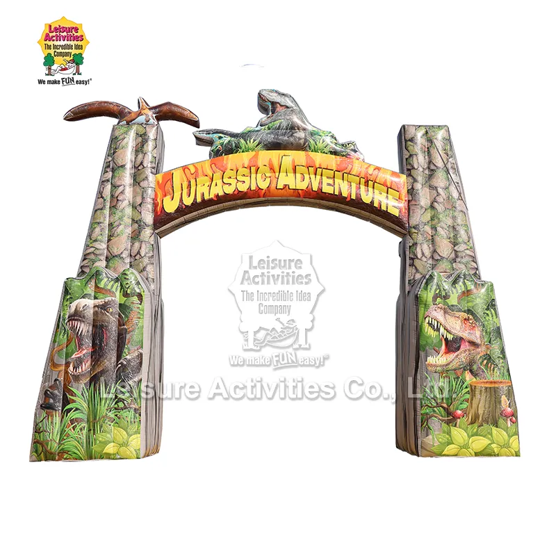 Puhallettava Jurassic Adventure Arch